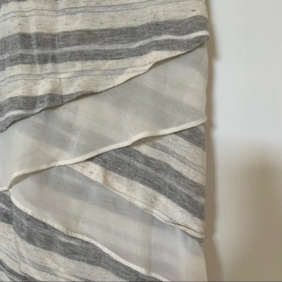 1. State Asymmetrical Tiered Striped Tank Top - Picture 3 of 3